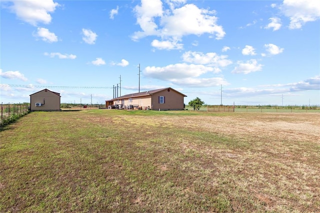 5097 County St Unit 2580, Hinton, OK 73047 - view of yard featuring an outbuilding