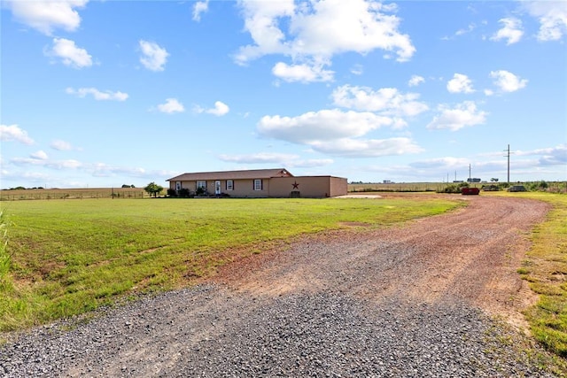 5097 County St Unit 2580, Hinton, OK 73047 - view of dirt / gravel road with a view of countryside