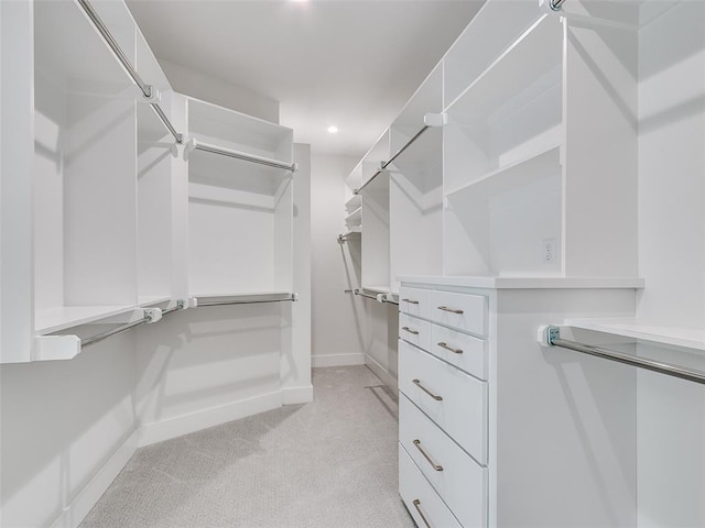 216 Pont Neuf Ct, Edmond, OK 73034 - spacious closet with light colored carpet