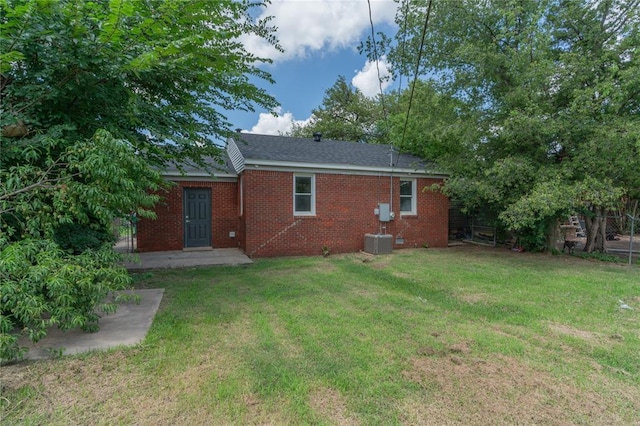 1120 SW 47th St, Oklahoma City, OK 73109 - back of property with brick siding and roof with shingles
