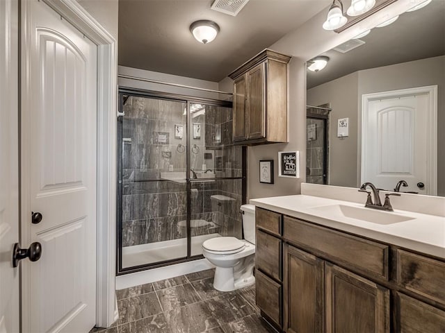 12812 Double V Dr, Piedmont, OK 73078 - bathroom with vanity and a shower stall