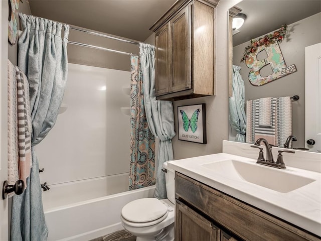 12812 Double V Dr, Piedmont, OK 73078 - full bathroom with vanity and shower / bath combo with shower curtain