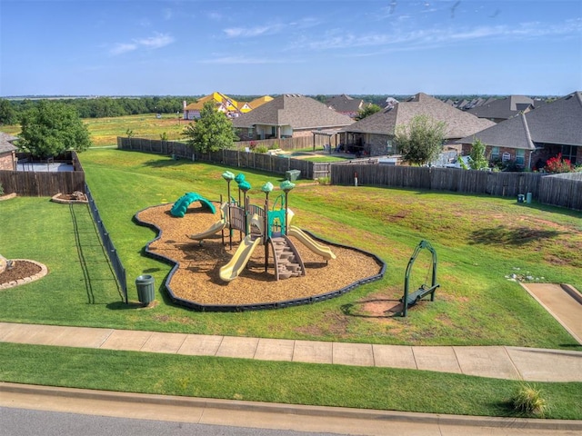 12812 Double V Dr, Piedmont, OK 73078 - community play area with a residential view