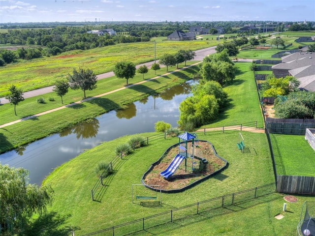 12812 Double V Dr, Piedmont, OK 73078 - drone / aerial view of a nearby body of water