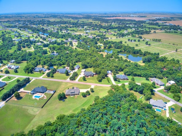 775 Magnolia Ln, Tuttle, OK 73089 - aerial overview of property's location featuring a nearby body of water