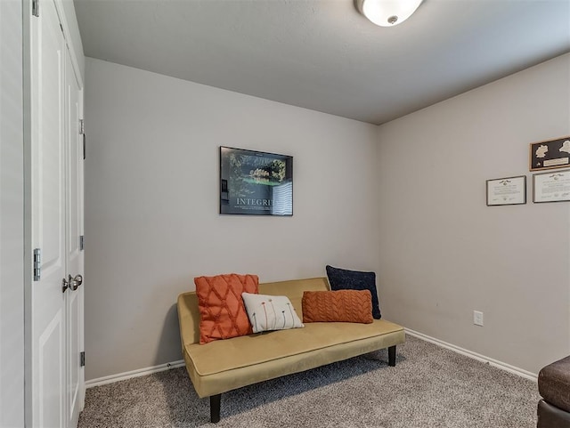 3529 Slate River Dr, Yukon, OK 73099 - living area featuring carpet