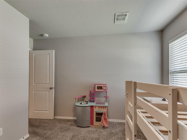 3529 Slate River Dr, Yukon, OK 73099 - game room featuring carpet floors and baseboards
