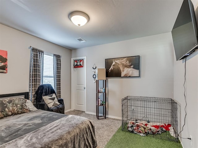 3529 Slate River Dr, Yukon, OK 73099 - bedroom with carpet and baseboards