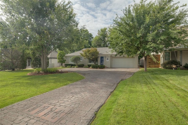 1114 Glenwood Ave, Nichols Hills, OK 73116 - view of front of house featuring a garage and decorative driveway
