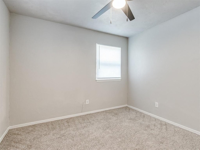 3013 Beverly Dr, Edmond, OK 73013 - empty room featuring carpet floors and ceiling fan