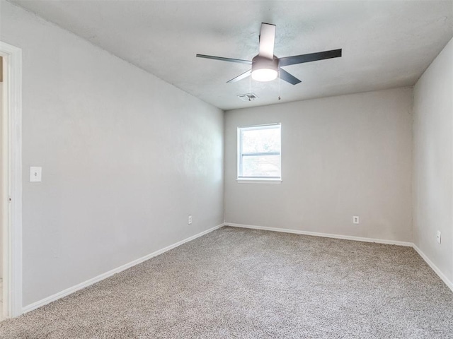 3013 Beverly Dr, Edmond, OK 73013 - unfurnished room with carpet and a ceiling fan