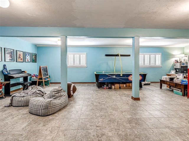 1521 Spring Creek Dr, Yukon, OK 73099 - rec room with plenty of natural light