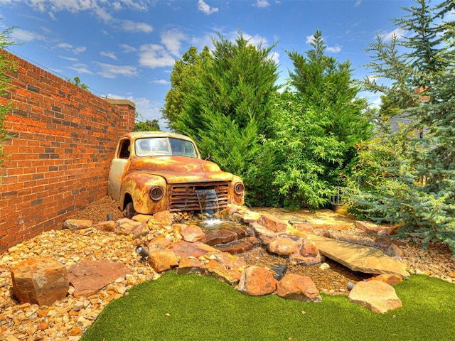 1521 Spring Creek Dr, Yukon, OK 73099 - view of yard