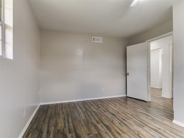 111 S Bristow Ave, Moore, OK 73160 - unfurnished room featuring wood finished floors