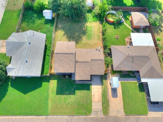 111 S Bristow Ave, Moore, OK 73160 - drone / aerial view