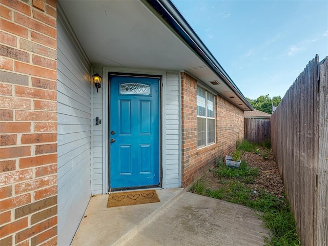 629 NW 121st St, Oklahoma City, OK 73114 - property entrance with brick siding