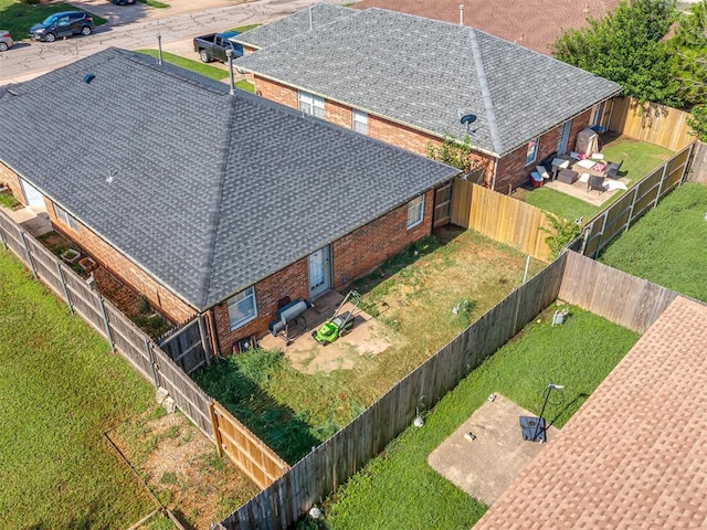 629 NW 121st St, Oklahoma City, OK 73114 - view from above of property