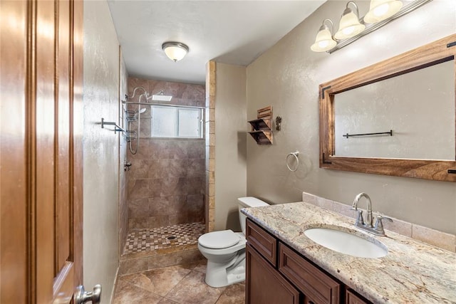 10516 NW 16th St, Yukon, OK 73099 - bathroom featuring vanity and a shower stall