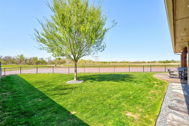 3937 NW 167th Ter, Edmond, OK 73012 - view of yard with a patio area