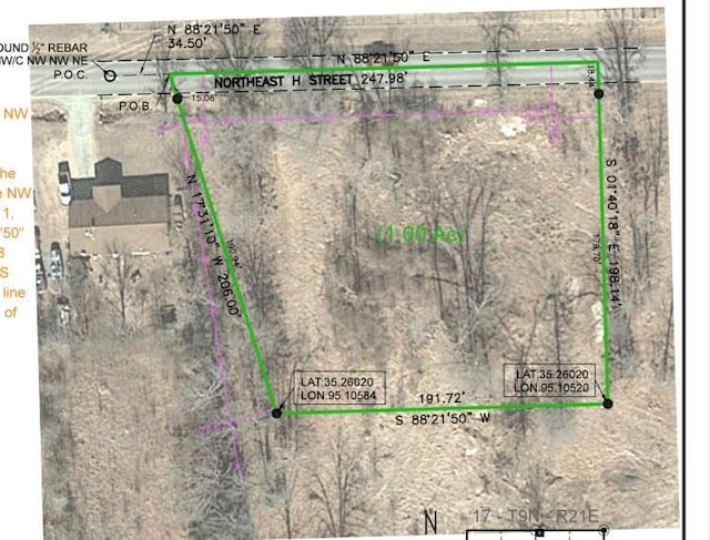 NE H St, Stigler, OK 74462 - photo 1