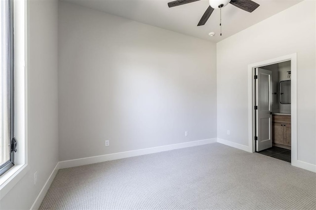 4716 Moulin Rd, Edmond, OK 73034 - unfurnished bedroom with carpet floors and connected bathroom