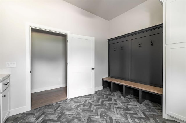 4716 Moulin Rd, Edmond, OK 73034 - mudroom featuring baseboards