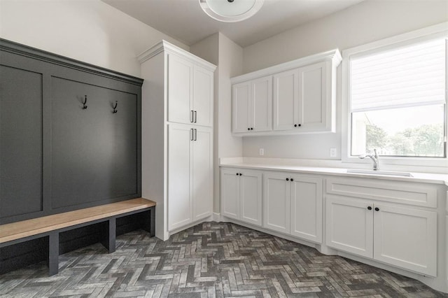 4716 Moulin Rd, Edmond, OK 73034 - mudroom with a sink