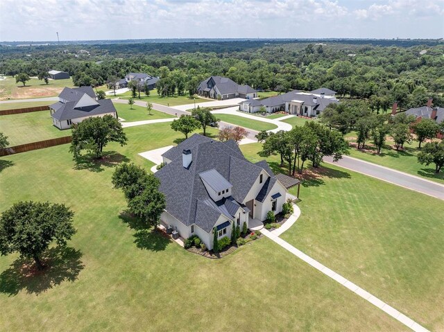 4716 Moulin Rd, Edmond, OK 73034 - aerial view of residential area