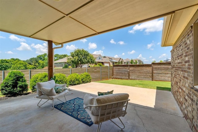 637 NW 179th Cir, Edmond, OK 73012 - fenced backyard featuring a patio area