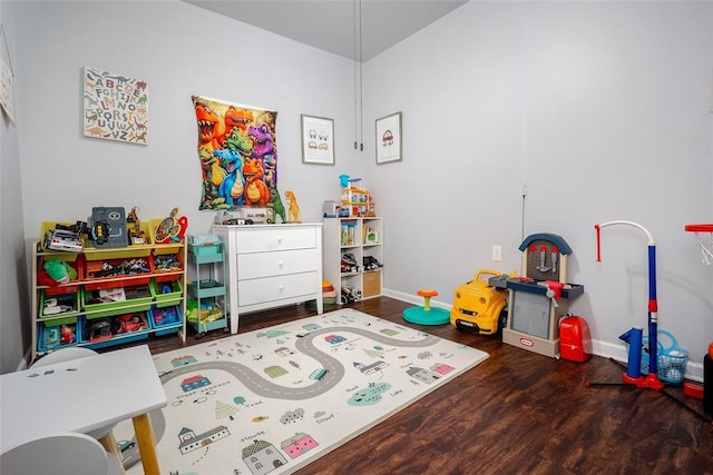 204 E Elder Ave, Duncan, OK 73533 - game room featuring wood finished floors and baseboards