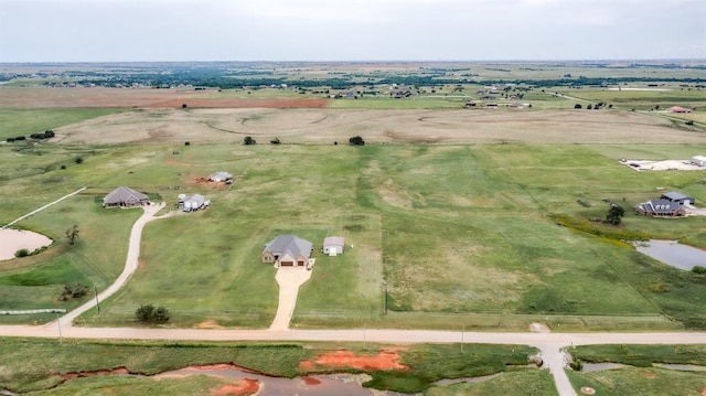 9125 NE Mustang Rd, Piedmont, OK 73078 - aerial overview of property's location featuring rural landscape
