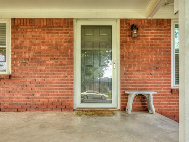 2244 Downing St, Oklahoma City, OK 73120 - entrance to property with brick siding