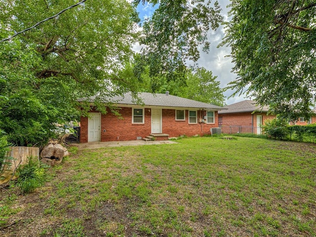 2244 Downing St, Oklahoma City, OK 73120 - single story home featuring brick siding