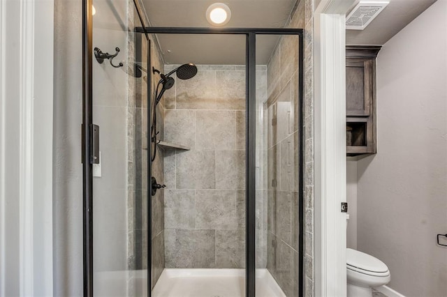 2208 Rivera Rd, Yukon, OK 73099 - bathroom featuring a stall shower