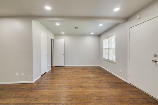 1627 Sheffield Rd, Oklahoma City, OK 73120 - unfurnished room featuring recessed lighting and wood finished floors
