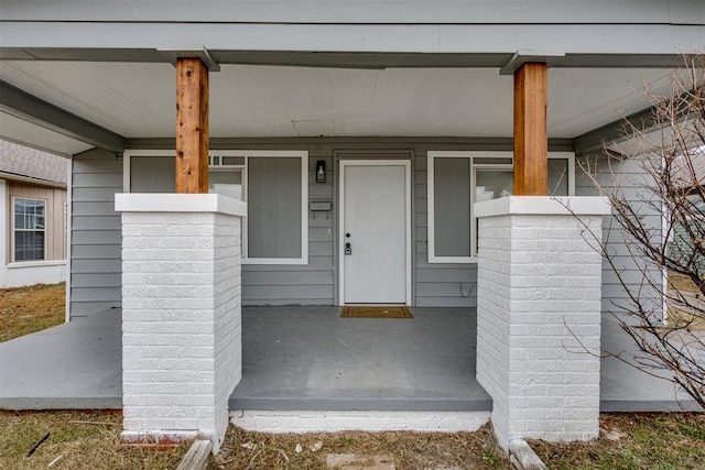 1617 NW 31st St, Oklahoma City, OK 73118 - view of exterior entry featuring covered porch