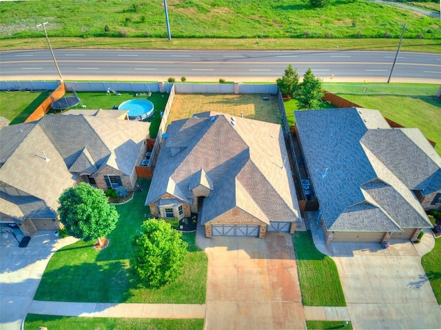 3205 NW 192nd Ter, Edmond, OK 73012 - aerial view of property and surrounding area
