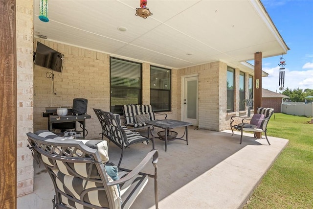 2666 Legacy Pl, Shawnee, OK 74804 - view of patio / terrace