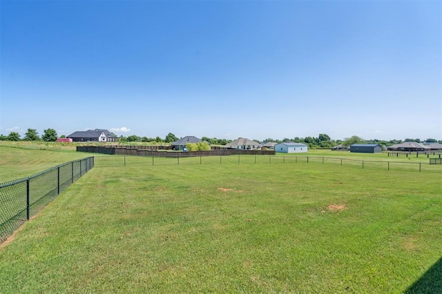 2316 Dixie Dr, Blanchard, OK 73010 - view of yard with a rural view
