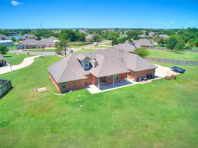 4813 SE 28th St, Oklahoma City, OK 73165 - aerial view of residential area