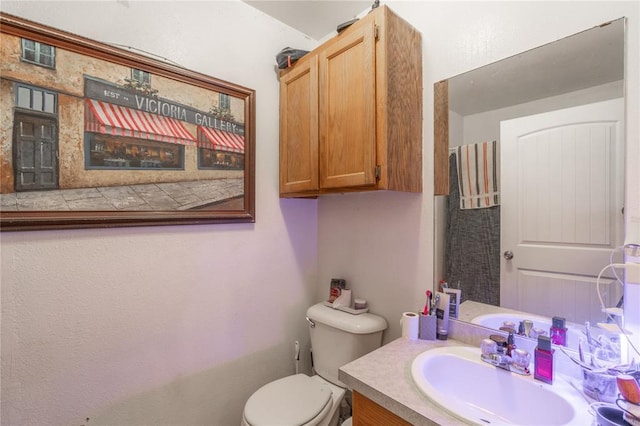 957 N Windermere Dr, Moore, OK 73160 - bathroom with toilet and vanity