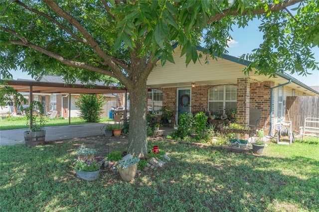 957 N Windermere Dr, Moore, OK 73160 - view of front of home with brick siding