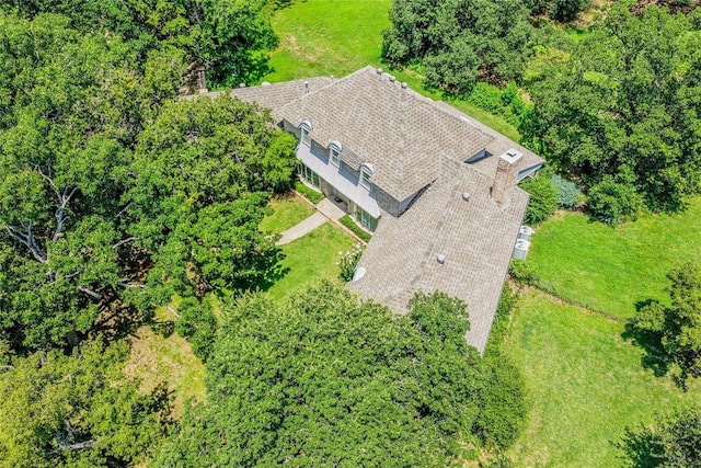 1507 Mill Creek Rd, Edmond, OK 73025 - aerial view of property and surrounding area