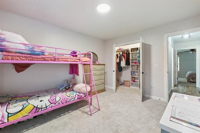 8 Corona Dr, Oklahoma City, OK 73149 - bedroom featuring carpet and a walk in closet