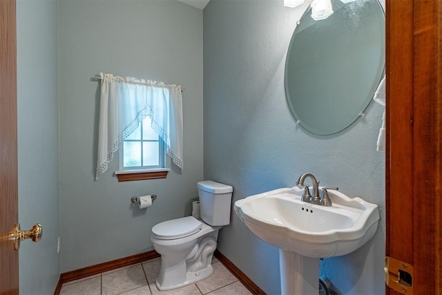 4700 SE 118th St, Oklahoma City, OK 73165 - bathroom featuring toilet and tile patterned floors
