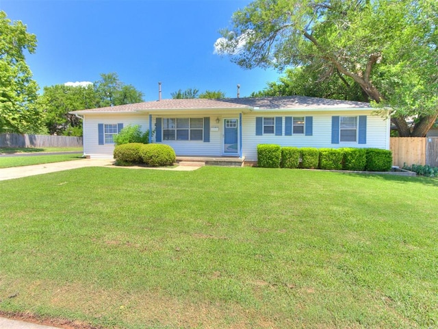 117 Asbill Ave, Yukon, OK 73099 - view of ranch-style home