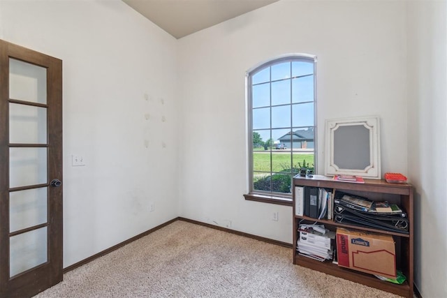 3730 Ruby Rdg, Piedmont, OK 73078 - home office with healthy amount of natural light and carpet