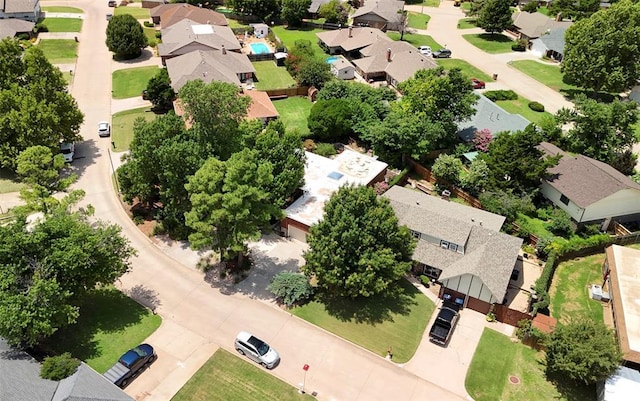 7501 Brookside Dr, Oklahoma City, OK 73132 - aerial perspective of suburban area