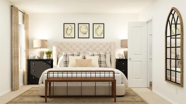 9100 SW 20th St, Oklahoma City, OK 73128 - carpeted bedroom featuring baseboards