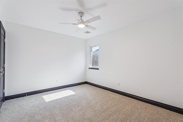 2429 NW 176th St, Edmond, OK 73012 - carpeted empty room with a ceiling fan and baseboards